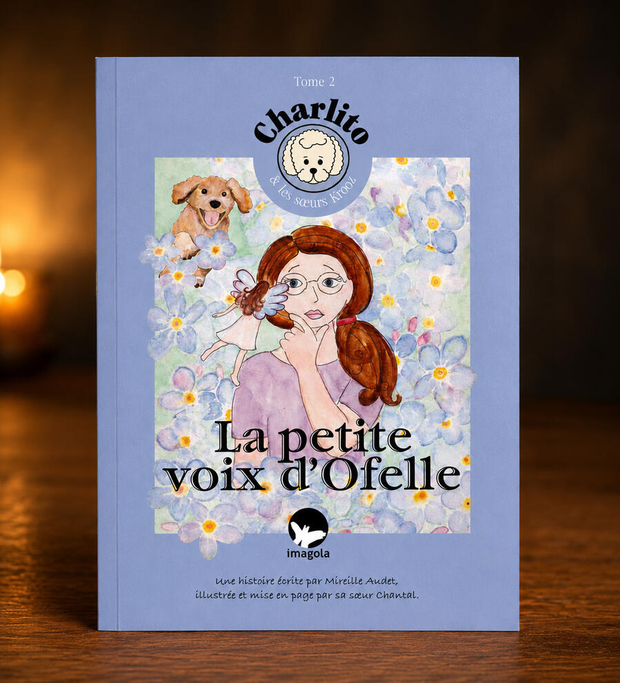 Couverture du livre jeunesse La petite voix d'Ofelle à paraître en novembre 2026